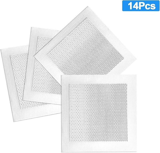 14pcs Drywall Repair Patch, 6" x 6" Drywall Patch Self Adhesive Aluminum Wall Repair Patch Kit