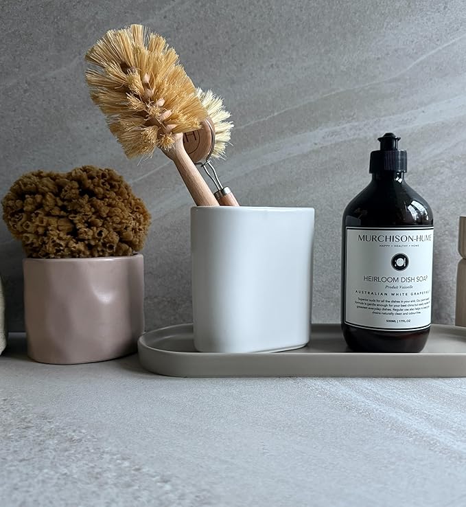 Murchison-Hume Natural Dish Soap – Plant-Based, Eco-Friendly Dishwashing Liquid – Tough on Grease, Non-Toxic & Safe for Sensitive Skin – 17oz (Australian White Grapefruit)