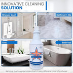 Bring It On Cleaner Hard Water Stain Remover - Shower Door, Windows, Fiberglass, Tubs, Chrome Tile & Grout Cleaner 4 Ounce (3 Pack)