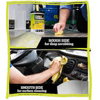 Tub O’ Towels TW75 Heavy-Duty 10" x 12" Size Multi-Surface Cleaning Wipes, Dual Texture, 75 Count Per Canister, 6 Pack