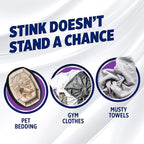 OxiClean Triple Action Odor Blasters Odor and Stain Remover Powder, Use with Detergent, Eliminates Tough Odors and Removes Stains, Color Safe and Chlorine Free, 6.5 lbs