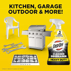 Easy-Off Heavy Duty Degreaser, Removes Grease & Grime, For Kitchen, Garage, Outdoor & More 32oz (6-count)