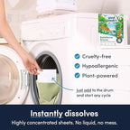 Good Laundry Rainforest Breeze Detergent Sheets, & Dryer Sheet Bundle - No Plastic Jugs, Eco-Friendly, Zero Harsh Chemicals, Hypoallergenic - Based in the USA