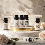 SALKING Hotel Diffuser Oils Gift Set, Hotel Scent Essential Oils for Diffuser, Luxury Fragrance Oil Set, Candle, Soap Making Scents, Santal, My Way, Day Dream, Secret Desires, White Tea