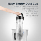 Eureka PowerSpeed Lightweight Upright Vacuum Cleaner for Carpet and Hard Floor, Powerful Bagless Upright Vacuum Cleaner for Home Pets, NEU181A, Blue