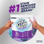 OxiClean Triple Action Odor Blasters Odor and Stain Remover Powder, Use with Detergent, Eliminates Tough Odors and Removes Stains, Color Safe and Chlorine Free, 4 lbs