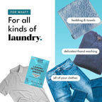 Zero Trace Laundry Detergent Sheets - Fragrance Free Laundry Detergent Ideal Laundry Soap, Perfect Laundry Sheets Detergent Travel Eco-Friendly