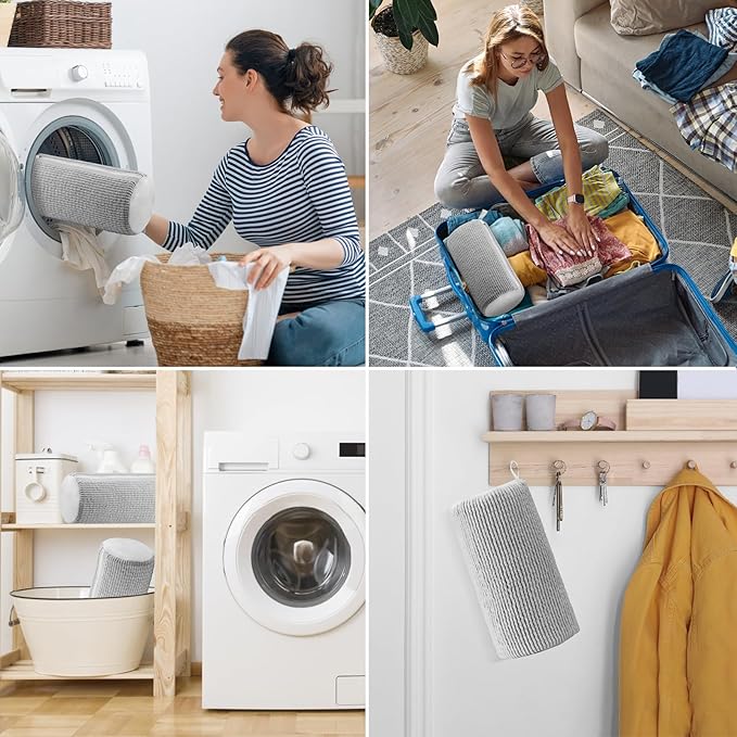 Shoe Washing Machine Bag,Shoe Laundry Bags for Sneakers, Reusable Shoe Cleaning Bag for All Shoe Sizes