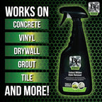 BLACKFIRE Pro Concentrate Instant Mildew Stain Remover Spray | Professional Grade, Rapid Action, No-Scrub Formula, Safe to Use on Multiple Surfaces | Great for Home, Bathroom & Shower Cleaning | 16 oz