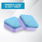 Air Jungles Washing Machine Cleaner Tablets 24 Count, Lavender Scent, Deep Cleaning Laundry Washer Drum and Tub, Compatible with Front and Top Load Washer, 12 Month Supply