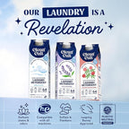 Ultra Concentrated Liquid Laundry Detergent Soap, 192 loads (96 oz), 90% Less Plastic, No Harsh Chemicals, Free & Clear, Defeats Stains & Odors, Eco-friendly, HE/Standard Compatible