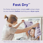 Suavitel Complete Dryer Sheets, Fabric Conditioner, Lavender Scent, 18 Sheets