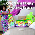 Gain Super Fresh Blast Liquid Odor Defense Fabric Softener, 140 FL OZ 190 Load, Softening Laundry Conditioner for 2 in 1 Freshness plus Odor Protection