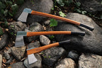 1844 Helko Werk Germany Axe Collection - 5 Vario Axes Set - Heavy Log Splitter, Heavy Universal, Mid Size-Universal, Splitting Axe, Universal Hatchet