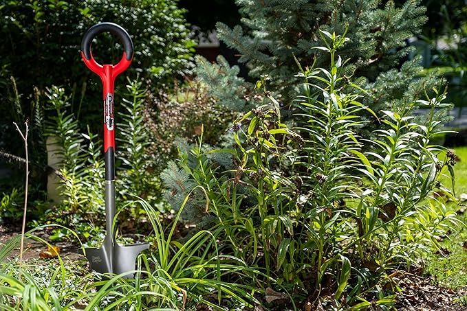 Radius Garden 22011 Root Slayer Shovel, Red