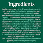 Seventh Generation Power Plus Dishwasher Detergent Packs Fresh Citrus scent for sparkling dishes Dishwasher tabs, 43 Count (1 pack)