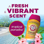 ARM & HAMMER Clean Scentsations In-Wash Scent Booster, Laundry Scent Booster Tropical Paradise scent, 45 Oz