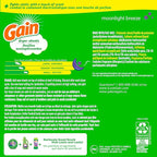 Gain Moonlight Breeze Anti Static Dryer Sheet, For Laundry Wrinkle Care, 240 Count