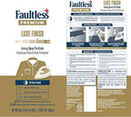 Faultless Premium Luxe Spray Starch (20 Oz, 4 Pack) Spray Starch for Ironing that Makes Your Clothes New Again, Use as a Spray on Starch that Reduces Ironing Time with No Flaking, Sticking or Clogging