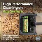 Gtech AirRAM MK2 Cordless Vacuum Cleaner with Powered Brush Head - Perfect for Carpet and Hardwood Floors - Rechargeable 22v Li-ion Battery - Lightweight (7 lbs.)