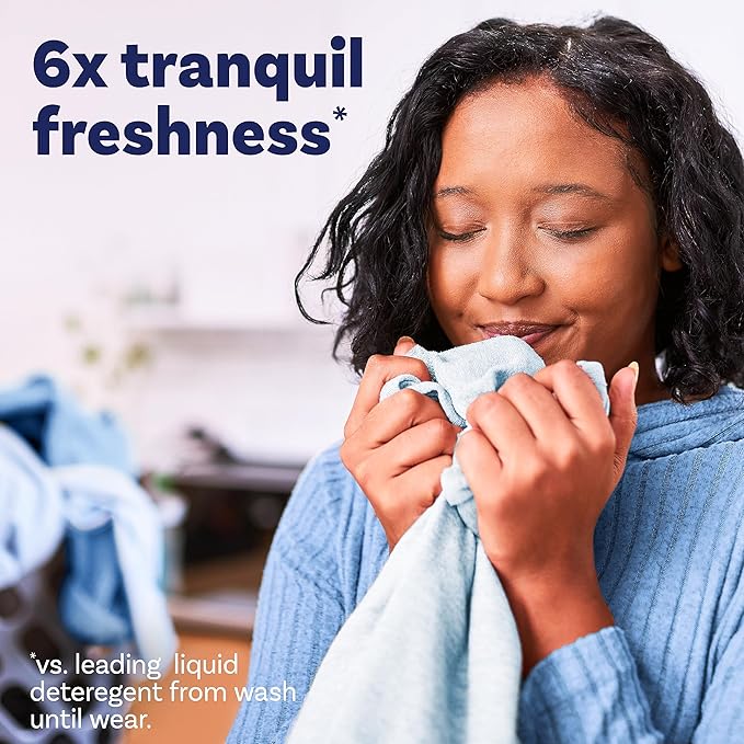 Downy Balance In-Wash Laundry Scent Booster Beads, Crisp Rain and Blue Eucalyptus scent, 30.1 oz, laundry scent beads, Long-lasting Freshness