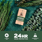 Dr. Squatch Natural Deodorant for Men - Sierra Storm – Smells Like Giant Mountain Sequoias - Odor-Squatching Men's Deodorant Aluminum Free (2.65 oz, 3 Pack)