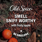 Old Spice Aluminum Free Deodorant for Men, 24/7 Odor Protection, 24/7 Freshness & Lasting Scent, Bearglove Scent, 3.0 oz with Travel Size Swagger Body Wash (Pack of 4)
