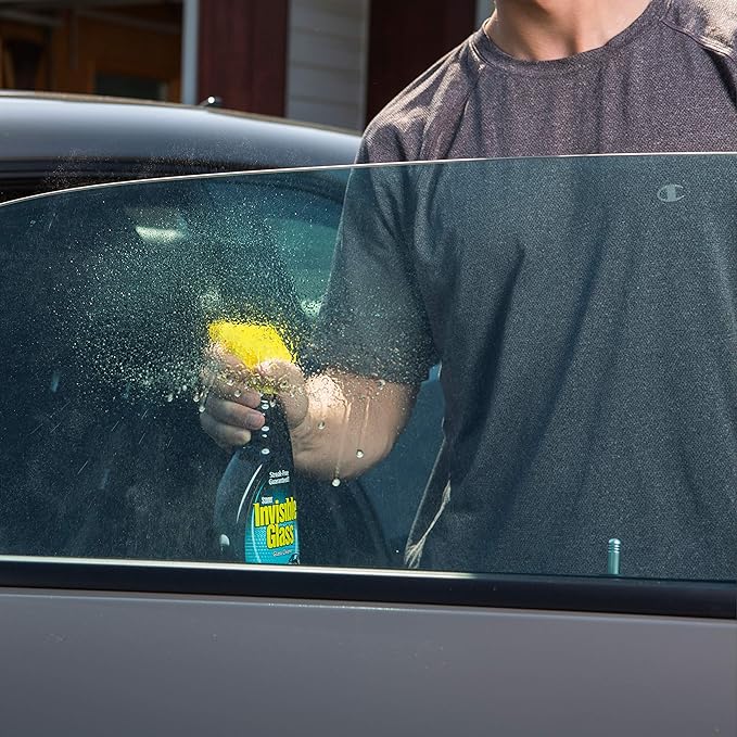 Invisible Glass 92163-3PK Premium Glass Cleaner Spray for Car Windshields and Windows – Automotive and Home Window Cleaner – Streak-Free, Ammonia-Free, Tint-Safe – 16 fl oz (Pack of 3)