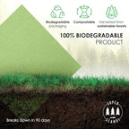 SUPERSCANDI 10 Pack Swedish Dishcloths for Kitchen - 100% Biodegradable & Compostable Reusable Paper Towels Washable, Food-Safe & Without Plastic - Dish Rags Suitable for Any Surface, Apple Green