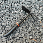 FR Garden Hoe and Weed Puller Rake, Hoe and Cultivator, Hand Tiller for Gardening