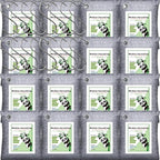 Activated Charcoal Odor Absorber for Strong Odor in Basement, Cars, Closets, Smoke, Shoes. 16 Pack Bamboo Charcoal Air Purifying Bags Deodorizer Odor Eliminator for Home