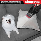 Shop-Vac 3-in-1 Cordless Spot Cleaner, Handheld Upholstery Cleaner with Spray, Rolling Brush and 5.5kPa Suction, 2 Water Tanks, USB-C Rechargeable