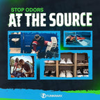 FunkAway Odor Eliminator Spray for Shoes, Clothes and Gear, 3.4 oz., 12 Pack, Non-Aerosol; Mini Size for Travel, Ideal for Gym Bag, Purse, Locker or Suitcase