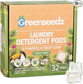 Laundry Detergent Pods, 32 Count, Fresh Scent, Eco Friendly, Biodegradable, HE Compatible, Powerful Stain & Odor Removal, Skin Friendly