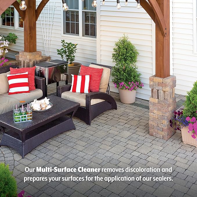 Seal-Once Premium Multi-Surface Cleaner Concentrate, Cleans & Enhances a Wide Range of Applications from Wood, Concrete, Outdoor Fabrics, Docks and Piers (1 lb.)