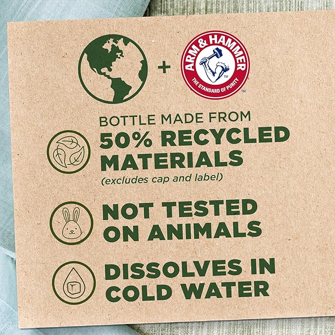 ARM & HAMMER Clean Scentsations In-Wash Scent Booster, Laundry Scent Booster Tropical Paradise scent, 45 Oz