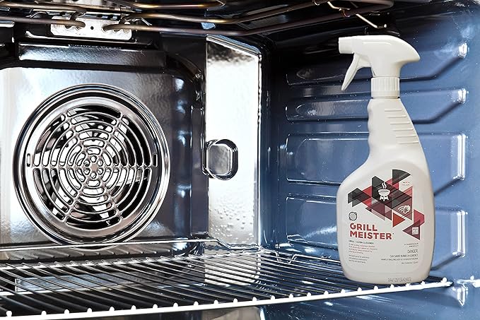 GrillMeister Grill, Grate, Barbeque & Oven - Heavy Duty Cleaner/Degreaser - Quart (Case of 12)