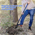 Shovel,Shovels for Digging Heavy Duty with Fiberglass Handle,Spade Shovel for Gardening Trenching Planting Transferring,57 inches,Blue