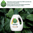 Seventh Generation Fresh Citrus Scent Liquid Laundry Detergent, 60 Loads, Dyes Free, 90 Fluid Ounces (Pack of 4)