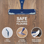 Bona Hardwood Floor Premium Spray Mop - Includes Hardwood Floor Cleaning Solution and Machine Washable Microfiber Cleaning Pad - Dual Zone Cleaning for Faster Cleanup - Spray Mop for Wood Floors