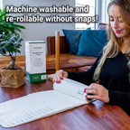 Reusable Paper Towels - Value Pack of 24 Paperless Paper Towels! - 100% Cotton, Super Soft, Absorbent, Washable and Made To Last