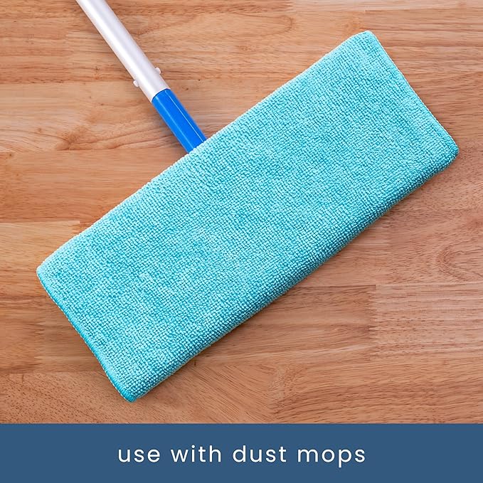 S&T INC. 200 Pack Microfiber Cleaning Cloth, Bulk Towels for Home, Reusable Microfiber Towels for Cars, Cleaning Rags, Assorted, 11.5 Inches x 11.5 Inches, 200 Count