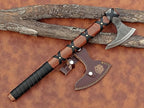 | Exquisite Handmade Viking Axe - Ideal for Collectors & Enthusiasts | Authentic, Artisan-Crafted | Medieval Styled Axe with Durable and Robust High Carbon Steel (GC-AX10)