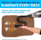 ThisWorx Car Vacuum Cleaner 2.0, Portable Handheld Mini Vacuums Cleaner W/ 16ft Cord, LED Light, Bag, & Attachments- Small Vac for RV, Boats, Travel, Car Accessories, Lightweight