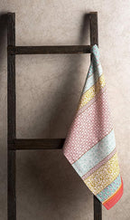 Maison d' Hermine Kitchen Towels Set of 3 100% Cotton 27.50" x 20" Reusable Cloth Tea Dish Towels Absorbent with Hanging Loop for Kitchen, Home, Dining, Cocktail Parties Spring/Summer (Provence)