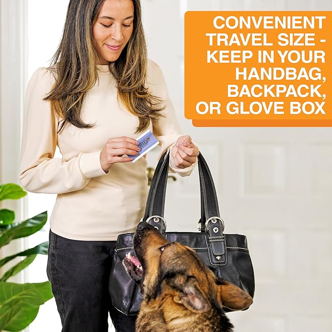 FurDozer Pet Hair Remover & Auto Detailing Tools - Cat & Dog Hair Remover for Carpets, Car Interiors, Couches, Bedding, & Pet Furniture (Purple, X3 MINI - 3.5" Long)