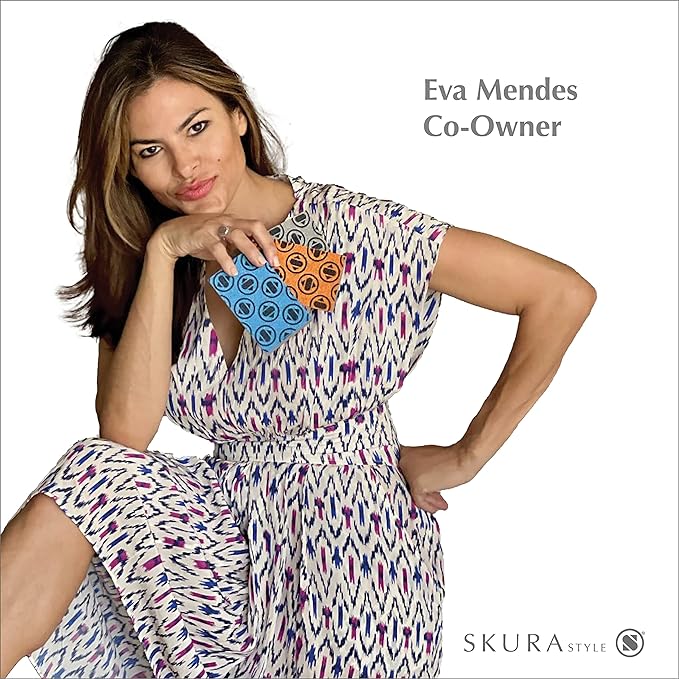 Skura Style Smart 4 Pack Odor Free Non-Scratch Scrub Pads for Sink, Counters, Surfaces, Pots, Pans, Dishwashing with Color-Fade Change Indicator