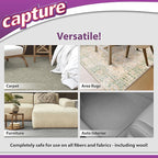 Capture Pre-Mist Soil Release for Carpet Dry Cleaner - Carpet Cleaning Pre Spray - Loosen Juice, Coffee & Wine Spill and Tough Rug Stains Eliminator - Multi-Purpose Cleaning Essentials (24oz)