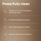 ATTITUDE Bathroom Cleaner Spray, Natural Origin Ingredients, EWG Verified, Eliminates Soap Scum, Limescale, Streak Free, Lemon & Rosewood, 26 Fl Oz