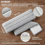 JOYMOOP 13" Mop Head with Microfiber Mop Pad Replacement, 1 Pack